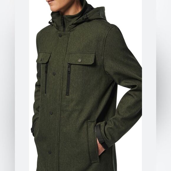 Marc New York Doyle Soft Shell Men's Jacket In Olive (Size M) - Picture 2 of 16